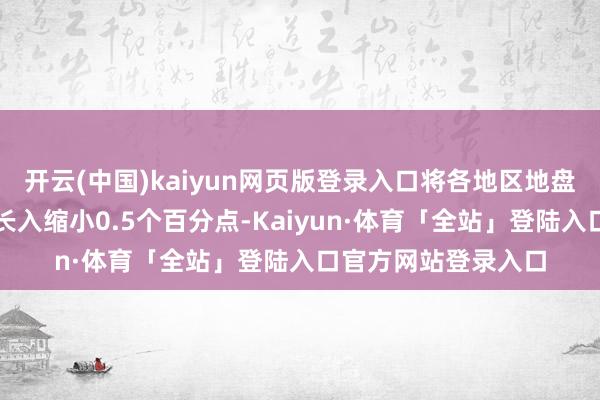 开云(中国)kaiyun网页版登录入口将各地区地盘升值税预征率下限长入缩小0.5个百分点-Kaiyun·体育「全站」登陆入口官方网站登录入口